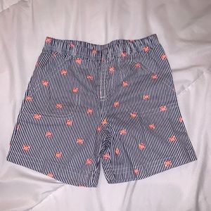 Crab themed shorts